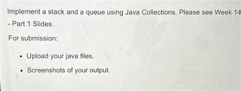 Image result for Java Stack Queue Code
