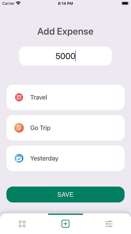 Toradh íomhá ar Buget Tracker JavaScript App