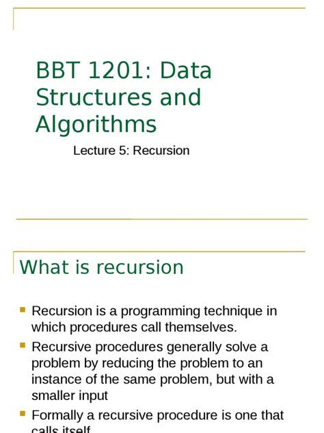 Understanding Recursion: Recursive Functions, Base Cases, and Stack ...