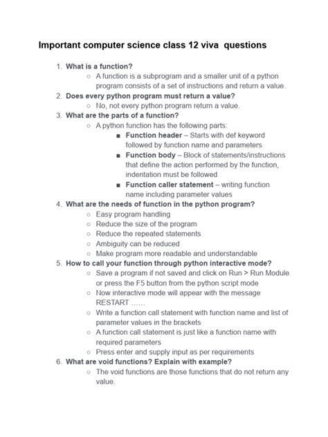Afbeeldingsresultaten voor Class 12 Computer Science Notes