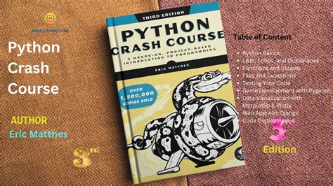 Afbeeldingsresultaten voor Python Crash Course