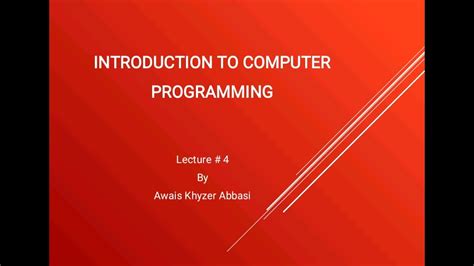 Image result for Computer Programming Intro