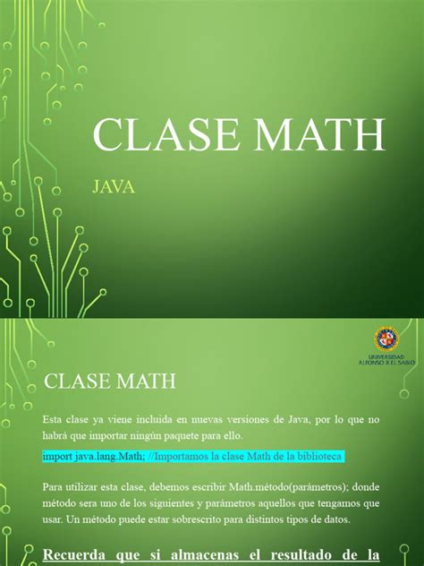 Image result for Clase Math Java