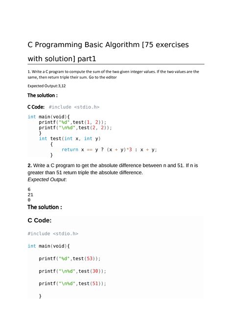 Image result for Basic Algorithm of C Program