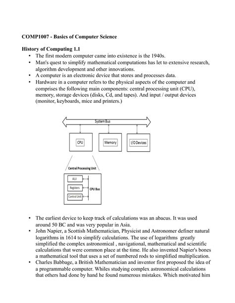 Image result for Basic Computer Science Notes