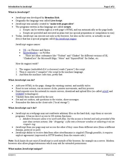 Image result for Introduction to JavaScript PDF