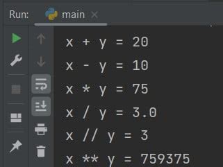 Image result for Python Math Operators