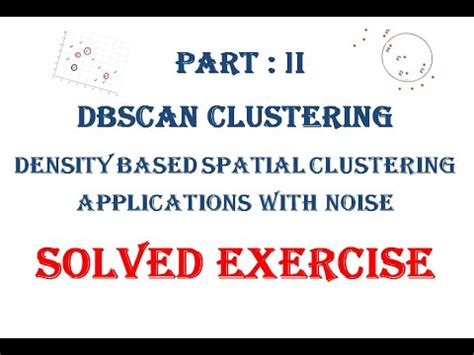 Image result for DBSCAN Algorithm Solved Example