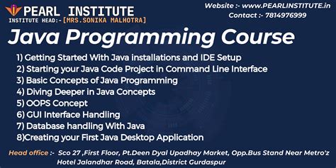 Image result for Learn Java Programming Course Templete