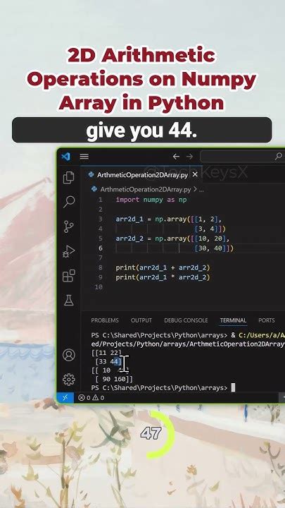 Image result for Numpy Array Operations in Python