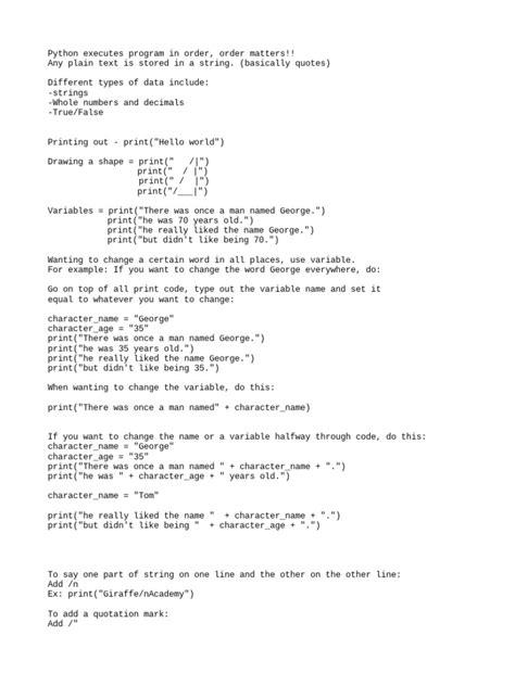 Image result for Introduction Python Notes