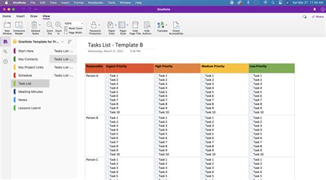 Image result for OneNote Task Management