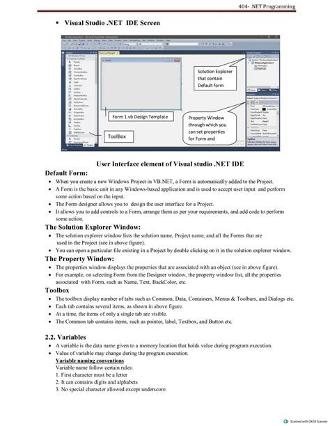 Image result for Visual Basic Net Programming