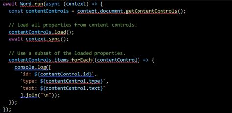 Microsoft Word JavaScript API に対する画像結果