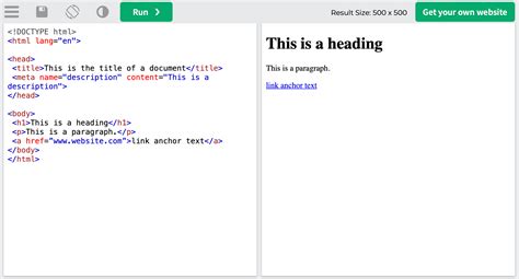 Image result for HTML for Image Example