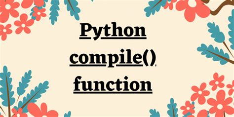 Python Compile Example に対する画像結果