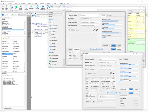 House UI GUI Python に対する画像結果