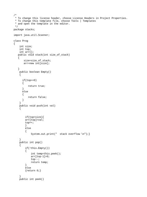 Image result for Java Stack Queue Code