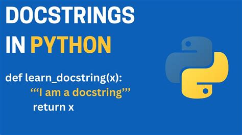 Image result for Python Docstring Format