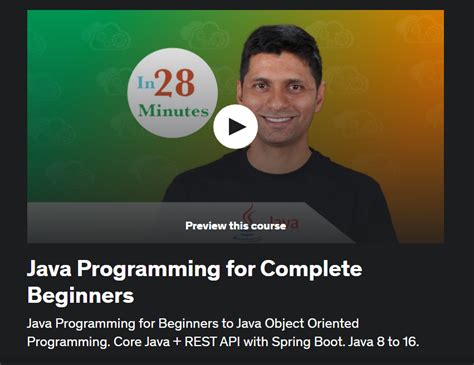Image result for Java Programming for Complete Beginners