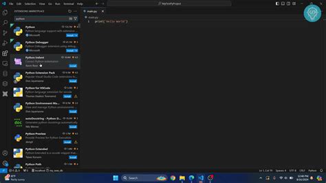 Image result for Visual Studio Code Python Simple Program