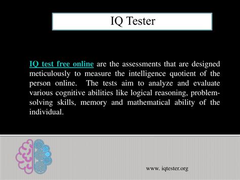 Image result for IQ Tester