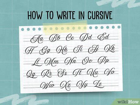 Image result for Cursive English Tutorial