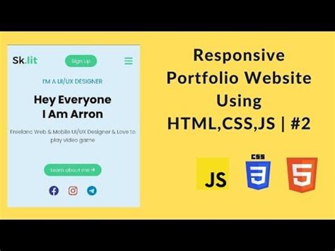 Image result for HTML CSS JavaScript Responsive Website