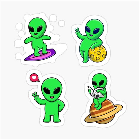 Image result for Alien Stickers