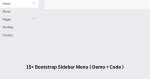 Image result for Bootstrap Sidebar Source Code