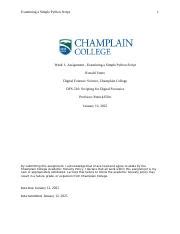 Image result for Simple Python Script