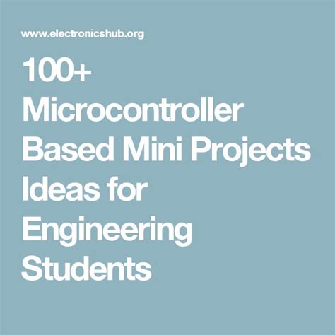 Image result for Microcontroller Based Project Ideas