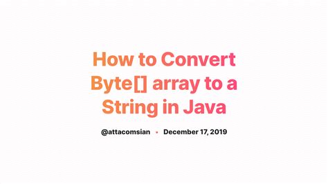 Image result for Byte Array Java