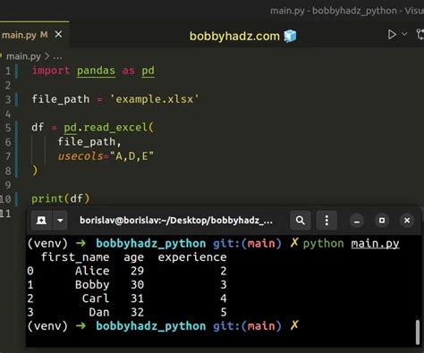 Image result for VSC Read Specific Columns Python