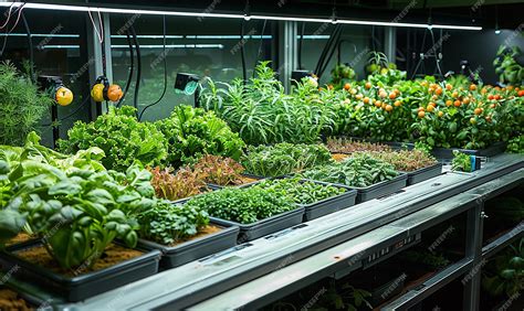 Hydroponic Farming Technology in Modern Agriculture | Premium AI ...