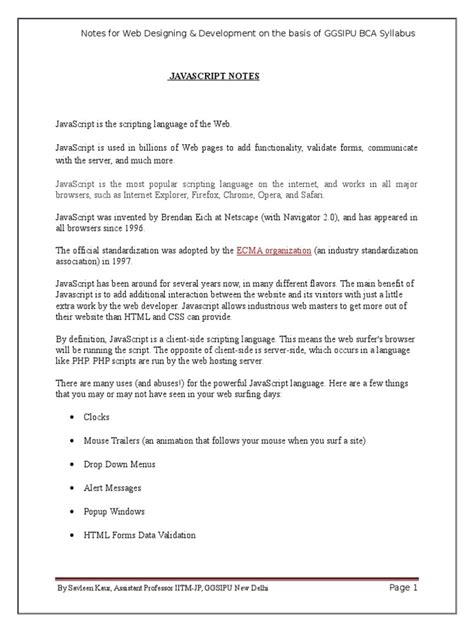 Image result for JavaScript Notes