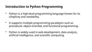 Image result for Python Programming Introduction