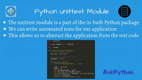 Image result for Unit Test Python Example