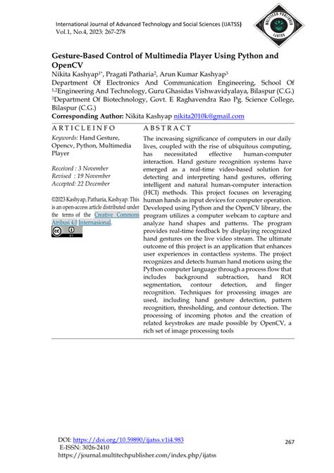 Image result for How to Control Computer with Gesture Using Python