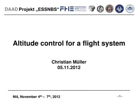 Afbeeldingsresultaten voor Altitude Control System