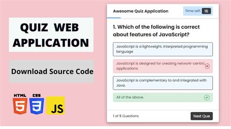 Image result for Create a Quiz Using JavaScript