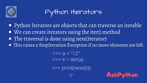 Python Iterator Examples に対する画像結果