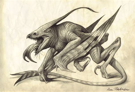 Bildergebnis für Alien Creatures Drawings Cool