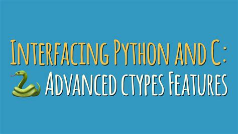 Image result for Python Ctypes Example