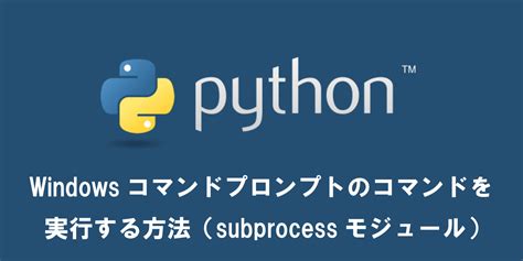 Python Command-Prompt に対する画像結果
