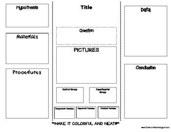 Image result for Elementary Science Project Board Layout