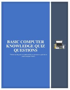 Image result for Basic Computer Knowledge Questions PDF