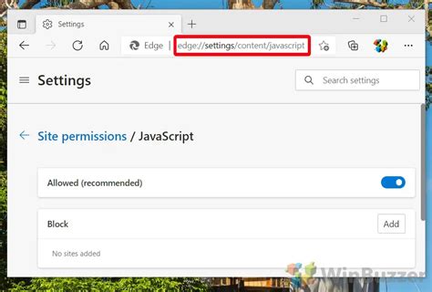 Image result for Disable JavaScript Edge