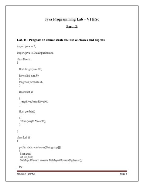 Image result for Java Lab Programs