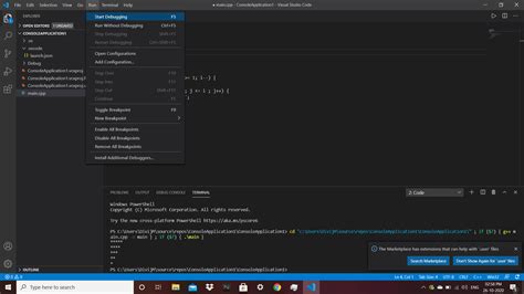 Afbeeldingsresultaten voor JavaScript Visual Studio Code Problems with Code Run